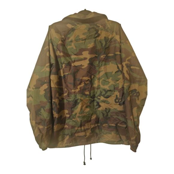 VANS Camo Rain Jacket Windbreaker - Size Large - Picture 2 of 7